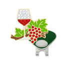 Navika: SBall Marker & Hat Clip - Wine Anyone