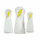 Sunfish: Duraleather Headcover (Driver, Fairway, Hybrid, or Set) - Lightning Bolt