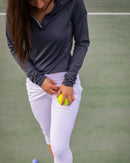 BloqUV: Women's UPF 50 Capri Skort (6002) - White Clothing