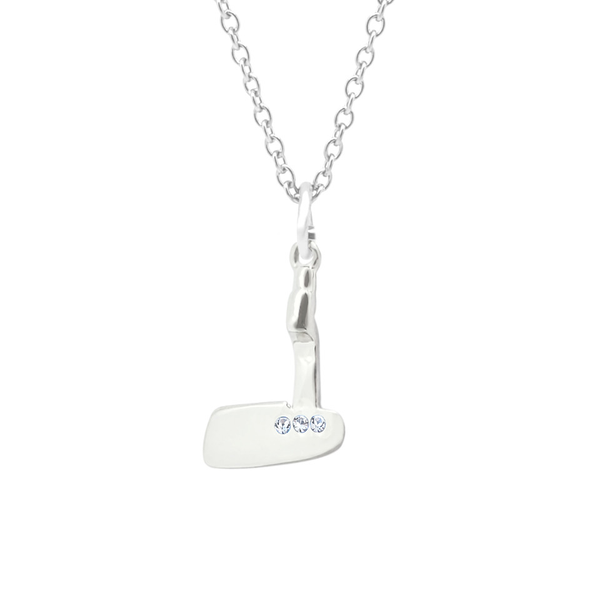 Navika Putter Charm Necklace - Clear