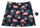 Midnight Flamingos Ladies Active SKORT by ReadyGOLF