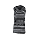 Sunfish: Hand-Woven Barrel Headcovers Set - Salt and Pepper Golf Club Headcovers