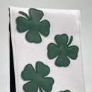 Sunfish: Scorecard and Yardage Book Holder - Dancing Shamrock Appliqué