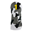 Sunfish: DuraLeather Headcovers - Snow Camo Appliqué