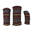 Sunfish: Hand-Woven Barrel Headcovers Set - Sonora Golf Club Headcovers