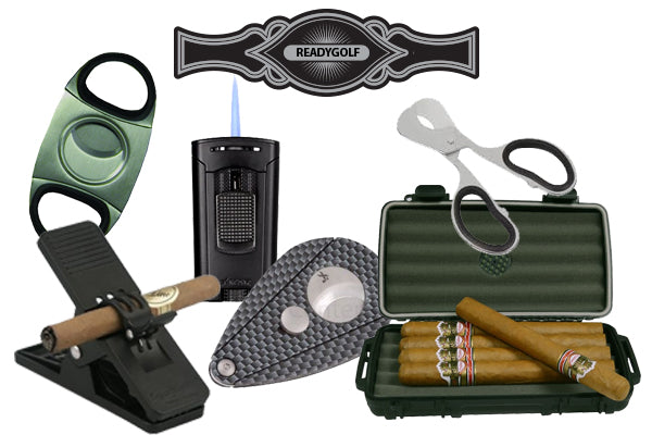 Creative golf gift ideas with a focus on cigar accessories perfect for golfers who enjoy a good smoke on the course