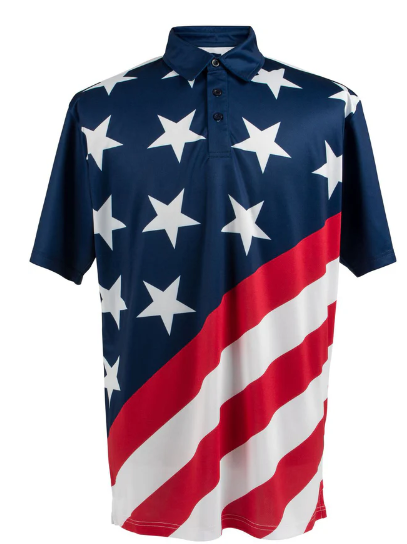 Show Your Patriotic Pride with Stars & Stripes Golf Apparel for Unity on the Course