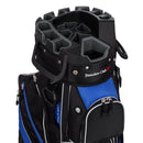 Founders Club 4th Generation Player Series Club Lock Organizer Golf Cart Bag for Men with 14 Way Anti Rattle Divider Top- Free Snap On Rain Hood-Full Length Dividers