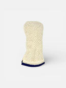Just 4 Golf: Sherpa Driver Headcover  - Cream with Navy Trim