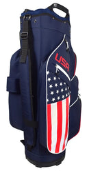 Hot-Z Golf: USA Flag Cart Bag