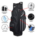 Hot-Z Golf: USA Flag Cart Bag