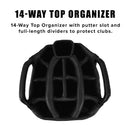 Hot-Z Golf: USA Flag Cart Bag