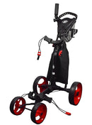 Hot-Z Golf: 4 Wheel Push Cart