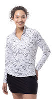 SanSoleil: Ladies SolShine Long Sleeve Mock - 900320