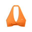 Pleated Halter Sports Bra