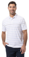 SanSoleil: Men's UPF 50 SolTek Short Sleeve Print Polo - 900840