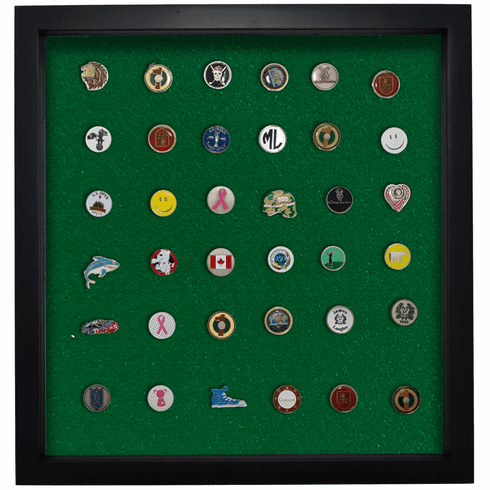 Eureka Golf: 100 Golf Ball Marker Display