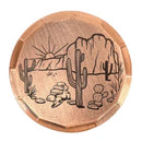 Sunfish: Embossed Ball Marker - Desert Scene