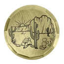 Sunfish: Embossed Ball Marker - Desert Scene