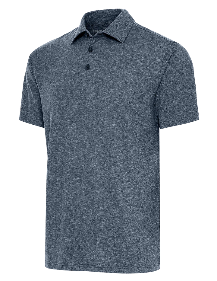 Antigua: Men's Essentials Polo - Black Heather Par 3 104829