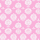 Greenwich Bell Cuff Tunic Dress in Hadley's Block Print Pink and White