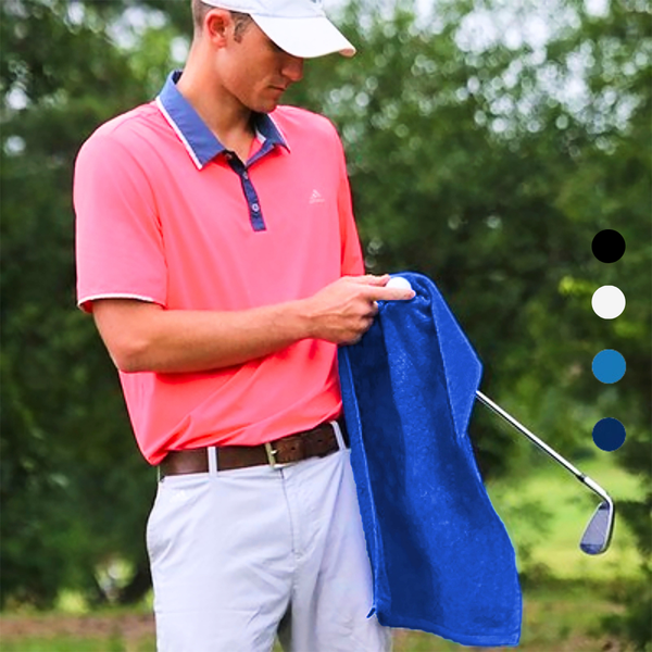 Pro Towels Blankets - Velour Fingertip Golf Towel: 100% Cotton Terry Velour - Pack of 6