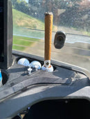 Golf Ball Cigar Holder Handmade Golf Accessory by Stogie Golf