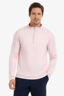 BloqUV: Men's Long Sleeve Mock Zip Top (12001)