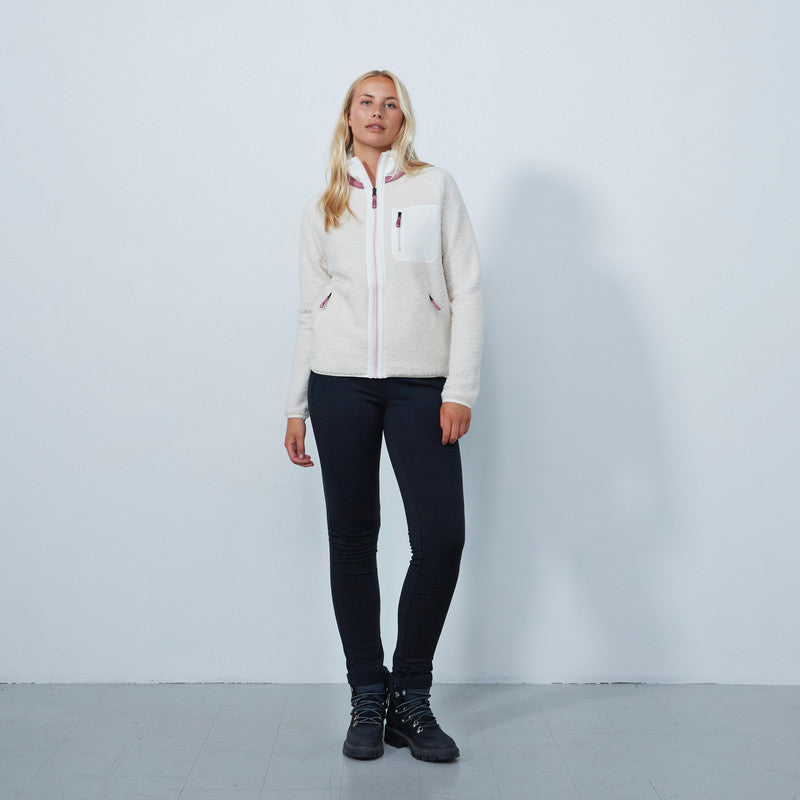 Daily Sports: Women's Teddy Jacket - Ivory