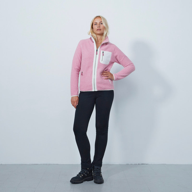 Daily Sports: Women's Teddy Jacket - Pink