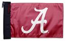Alabama A  Red11"x17" Forever Wave Flag for Jeep Wrangler JLU 4-Door 2018-Present
