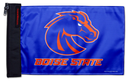 Boise State 11"x17" Forever Wave Flag for Jeep Wrangler CJ-7 and CJ-8 1976-1986