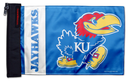 Kansas 11"x17" Forever Wave Flag for Bronco