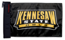 Kennesaw State 11"x17" Forever Wave Flag for Golf Carts