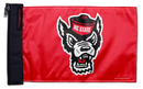 North Carolina State 11"x17" Forever Wave Flag for Jeep Wrangler LJ 2003-2006