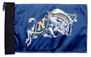 Naval Academy 11"x17" Forever Wave Flag for Jeep Wrangler JKU 4-Door 2007-2018