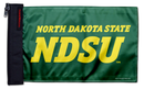 North Dakota State 11"x17" Forever Wave Flag for Jeep Wrangler JKU 4-Door 2007-2018
