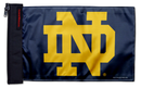 Notre Dame 11"x17" Forever Wave Flag for Jeep Wrangler TJ 1996-2006