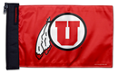 Utah 11"x17" Forever Wave Flag for Jeep Wrangler JLU 4-Door 2018-Present