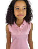 Ansley Youth Girls' Sleeveless Polo