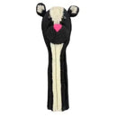 Sunfish: Knit Wool Headcover - Skunk (Driver, Fairway, Hybrid, or Set)