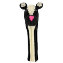 Sunfish: Knit Wool Headcover - Skunk (Driver, Fairway, Hybrid, or Set)