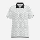 Back the Badge Performance Golf Polo - White
