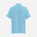 Pacific Bloom Premium Golf Polo