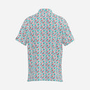 Tropical Birdie Men's Premium Golf Polo