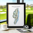 Whistling Straits, Sheboygan Wisconsin - Printed Golf Courses
