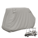 2+2 Passenger Golf Cart Storage Cover (4 Passenger Short Roof 58") Grey