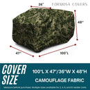 2 Passenger Golf Cart Storage Cover for Golf Carts without Roof Camouflage