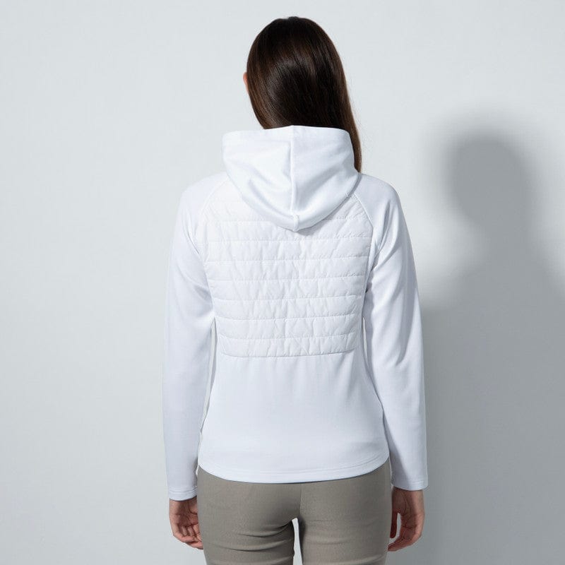 Daily Sports: Women's Allos Hybrid Jacket - White Clothing
