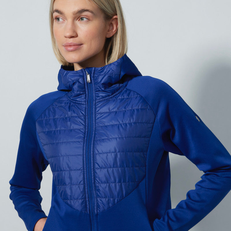 Daily Sports: Women's Allos Hybrid Jacket - Power Blue